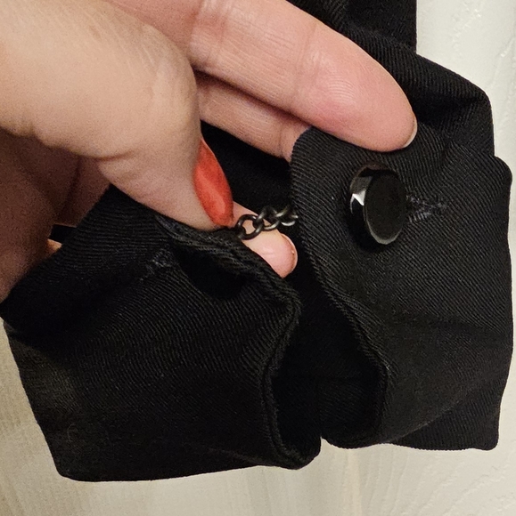 Navy French Connection cropped blazer - Picture 2 of 6